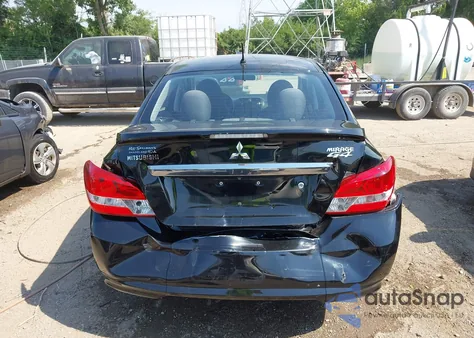 2018 Mitsubishi Mirage G4 Es z USA, uszkodzony, nr VIN ML32F3FJ7JHF04384